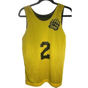 GDRD reversible jersey #2 youth x-large sleeveless yellow black extra large READ